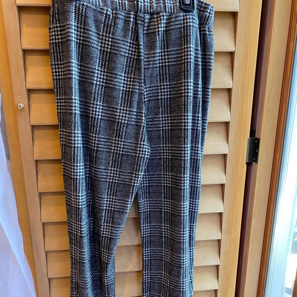 Urban Outfitters Plaid Comfy Flare Pants